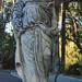 A statue at the entrance to the Italianate Garden